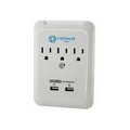 Hamba Surge Protector Outlet & USB Charger